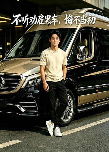 不听劝雇黑车,悔不当初海报