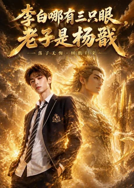 李白哪有三只眼,老子是杨戬海报