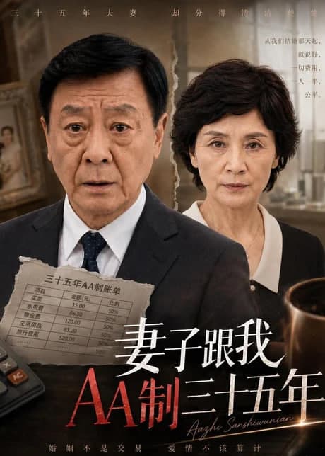 妻子跟我 AA 制三十五年海报