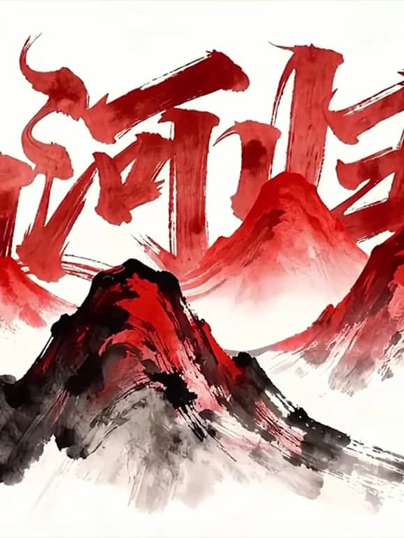 山河归人海报