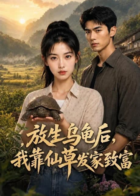 放生乌龟后我靠仙草发家致富海报